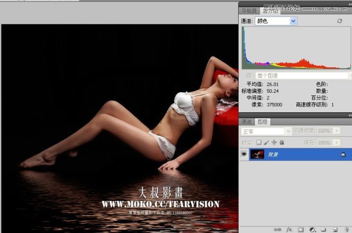 Photoshop详细解析直方图理论技巧,PS教程,图老师教程网