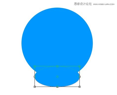 Photoshop绘制蓝色立体效果的推特小鸟图标,PS教程,图老师教程网