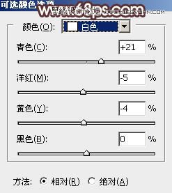 Photoshop调出树下女孩唯美的淡黄色调,PS教程,图老师教程网