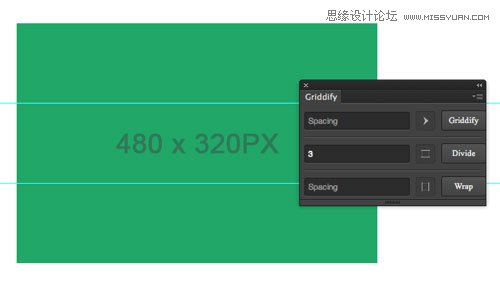 快速生成PS参考线的Griddify插件分享,PS教程,图老师教程网