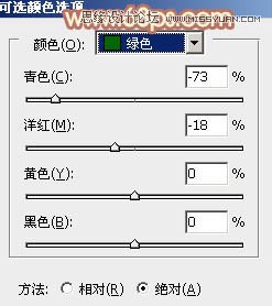 Photoshop调出春季花园女孩淡黄色调,PS教程,图老师教程网