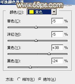 Photoshop调出女孩照片甜美的暖黄色调,PS教程,图老师教程网