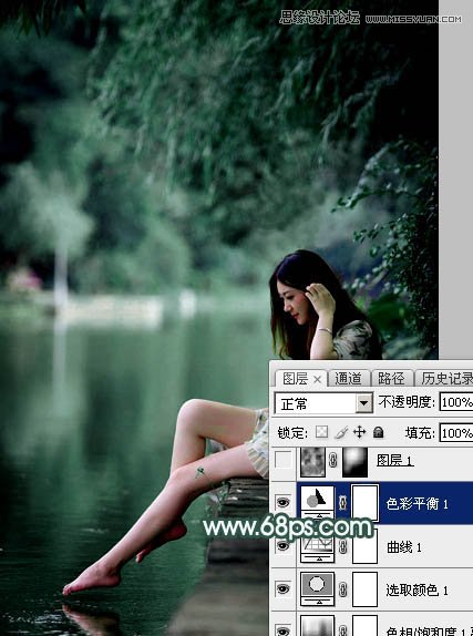 Photoshop调出清纯美女梦幻童话场景,PS教程,图老师教程网