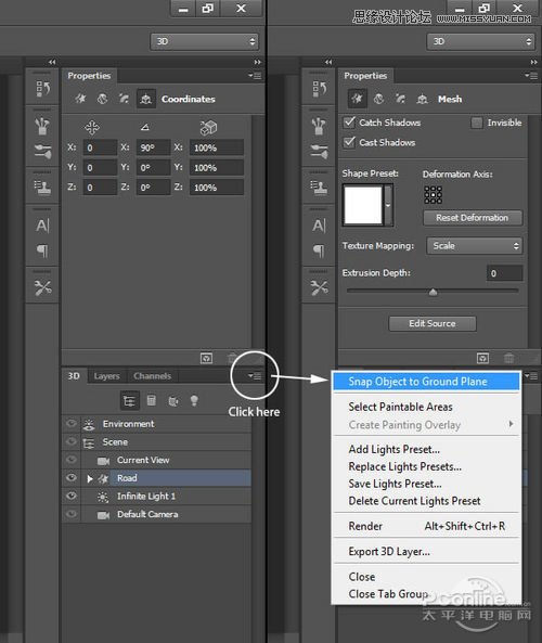 Photoshop CS6设计桌面上的创意跑道,PS教程,图老师教程网