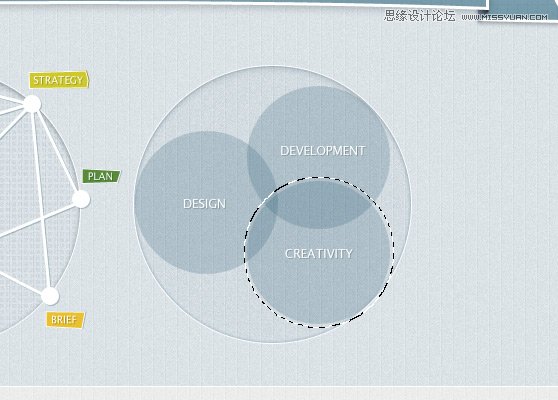 Photoshop设计简洁大方的网页界面,PS教程,图老师教程网