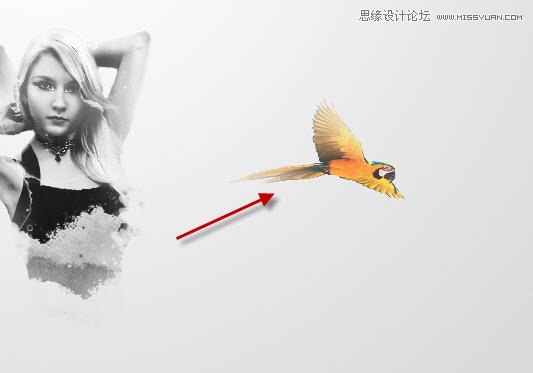 Photoshop合成抽象风格的人物插画教程,PS教程,图老师教程网