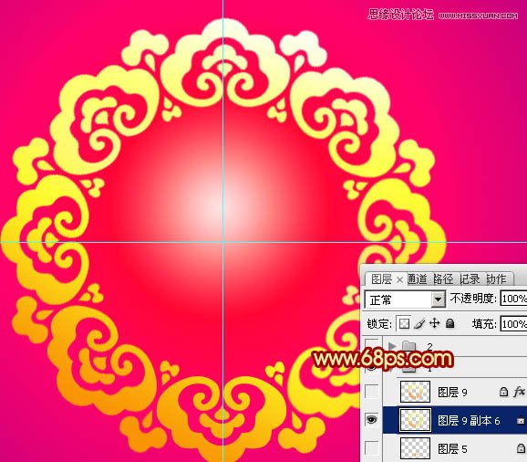 Photoshop设计华丽大气的新年艺术字教程,PS教程,图老师教程网