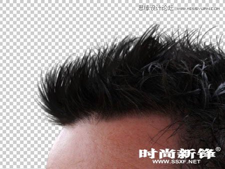 Photoshop解析钢笔工具在头发抠图的应用,PS教程,图老师教程网