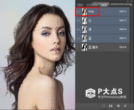 Photoshop合成创意风格的人像插画教程,PS教程,图老师教程网