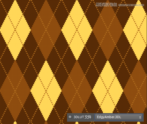Photoshop制作菱形针织纹理无缝填充图案,PS教程,图老师教程网