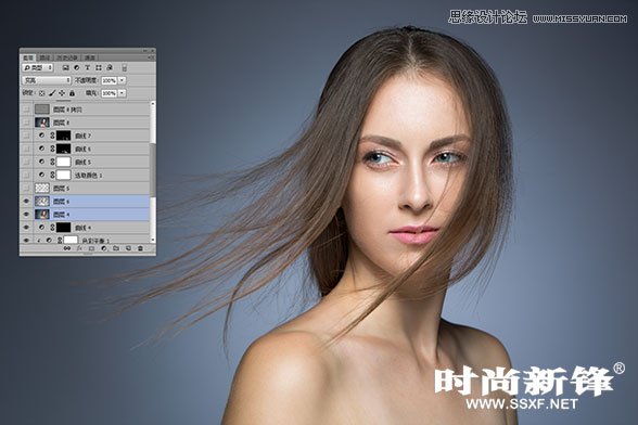 Photoshop详细解析高端质感人像后期修图过程,PS教程,图老师教程网