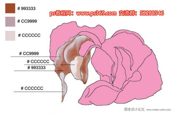 Photoshop绘制母亲节康乃馨教程,PS教程,图老师教程网