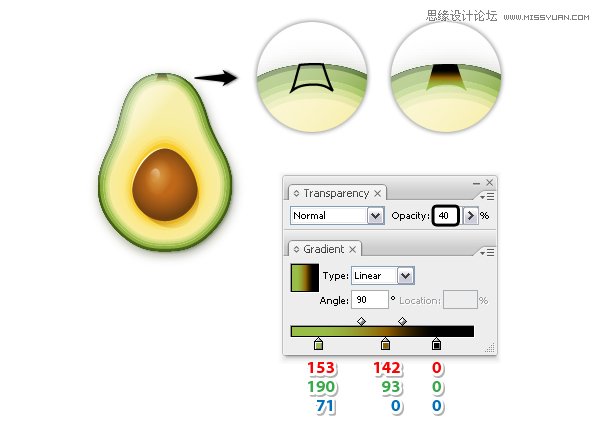 Illustrator绘制立体逼真的鸭梨效果图,PS教程,图老师教程网