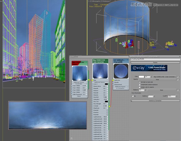 3dmax制作逼真的城市高楼大厦教程,PS教程,图老师教程网