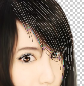 Photoshop详细为美女照片转手绘教程,PS教程,图老师教程网