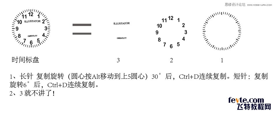 Illustrator绘制超强质感闹钟教程效果图,PS教程,图老师教程网