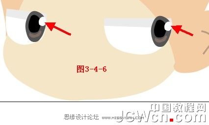 Illustrator鼠绘教程：绘制卡通Q版大眼妹妹,PS教程,图老师教程网