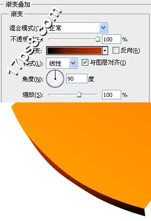 Photoshop制作立体效果的箭头标志,PS教程,图老师教程网