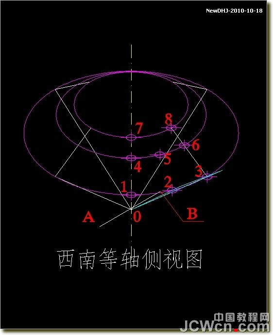 AutoCAD建模教程：绘制八心八箭的钻石,PS教程,图老师教程网