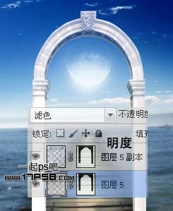 Photoshop合成一款穿越星空的拱门,PS教程,图老师教程网