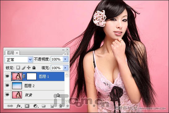 Photoshop使用颜色范围给美图抠图,PS教程,图老师教程网