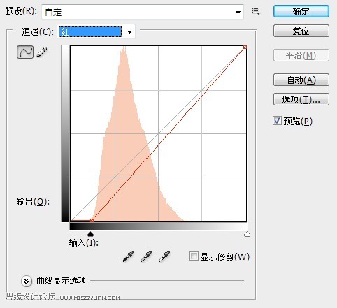 Photoshop使用曲线调出外镜片梦幻淡紫色调,PS教程,图老师教程网