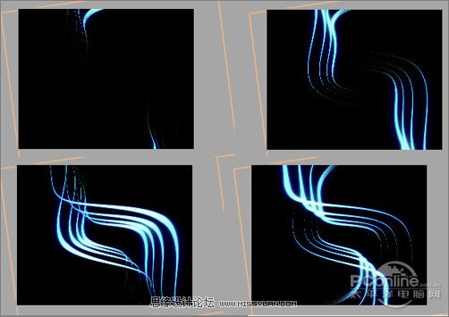 After Effects制作动感的光线流动效果,PS教程,图老师教程网