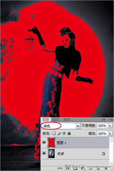 Photoshop通过图层混合模式处理后期照片,PS教程,图老师教程网