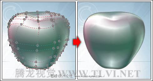 使用CorelDRAW中的“交互式网格填充”工具填充对象,PS教程,图老师教程网