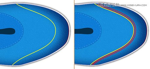 Illustrator绘制蓝色逼真的运动鞋教程,PS教程,图老师教程网