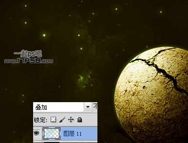 Photoshop制作发光效果的星空壁纸,PS教程,图老师教程网