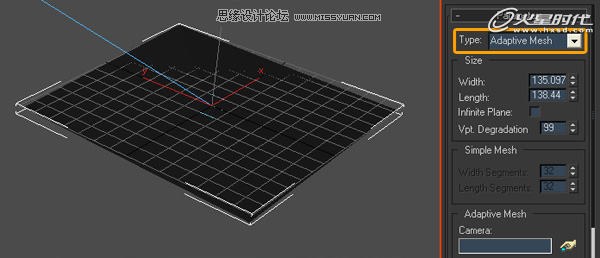 使用3ds Max创建平静的海面和美丽的夕阳,PS教程,图老师教程网