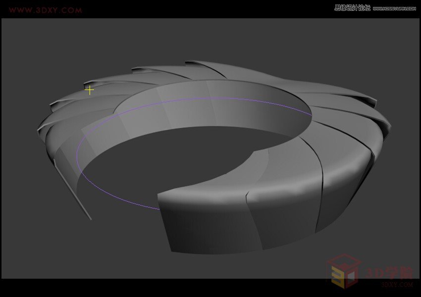 3DMAX详解如何建造鱼鳞状建筑模型,PS教程,图老师教程网