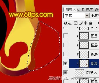 Photoshop设计新年兔形黄金立体字效果,PS教程,图老师教程网