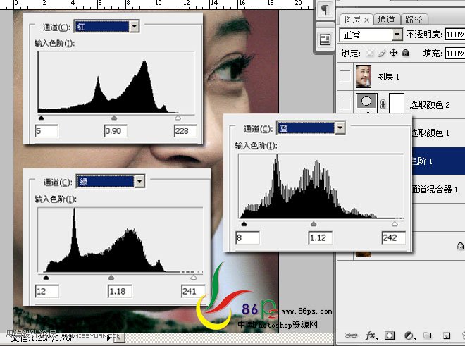 Photoshop给偏暗又偏色照片校色教程,PS教程,图老师教程网