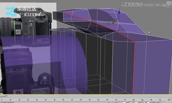 3dsmax制作数码单反照相机建模教程,PS教程,图老师教程网