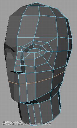Maya建模教程：人头建模的详细教程,PS教程,图老师教程网