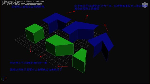 3D Max基础教程：多边形圆滑简单操作技巧,PS教程,图老师教程网