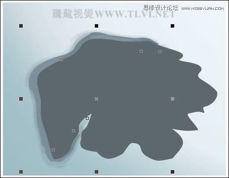 CorelDRAW实例教程：绘制中国风国画教程,PS教程,图老师教程网