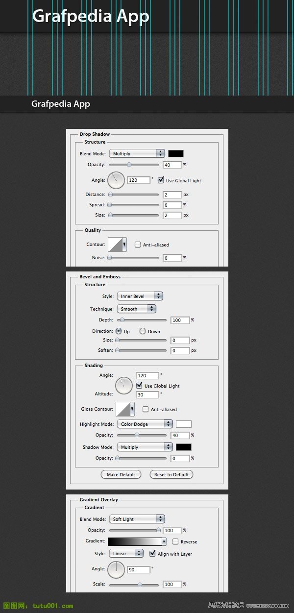 Photoshop设计教程：ipad主题网页制作教程,PS教程,图老师教程网