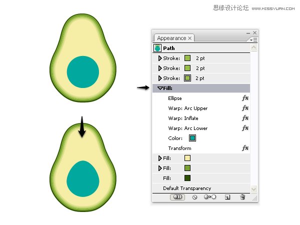 Illustrator绘制立体逼真的鸭梨效果图,PS教程,图老师教程网