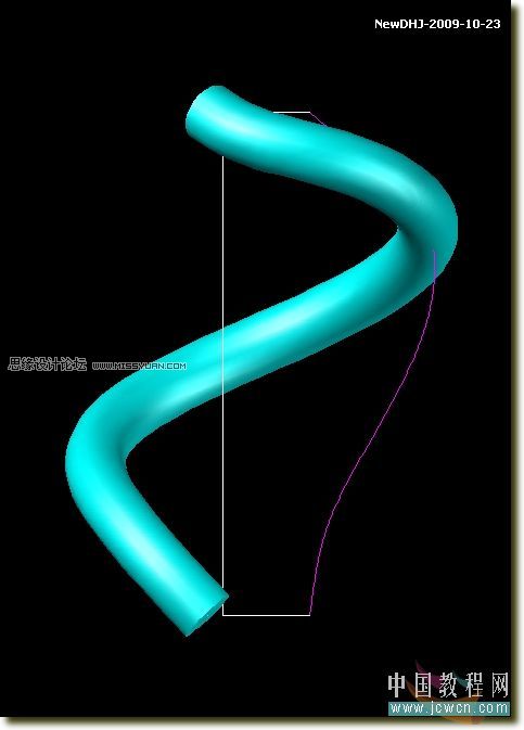 AutoCAD建模教程：实例讲解螺旋体的制作,PS教程,图老师教程网