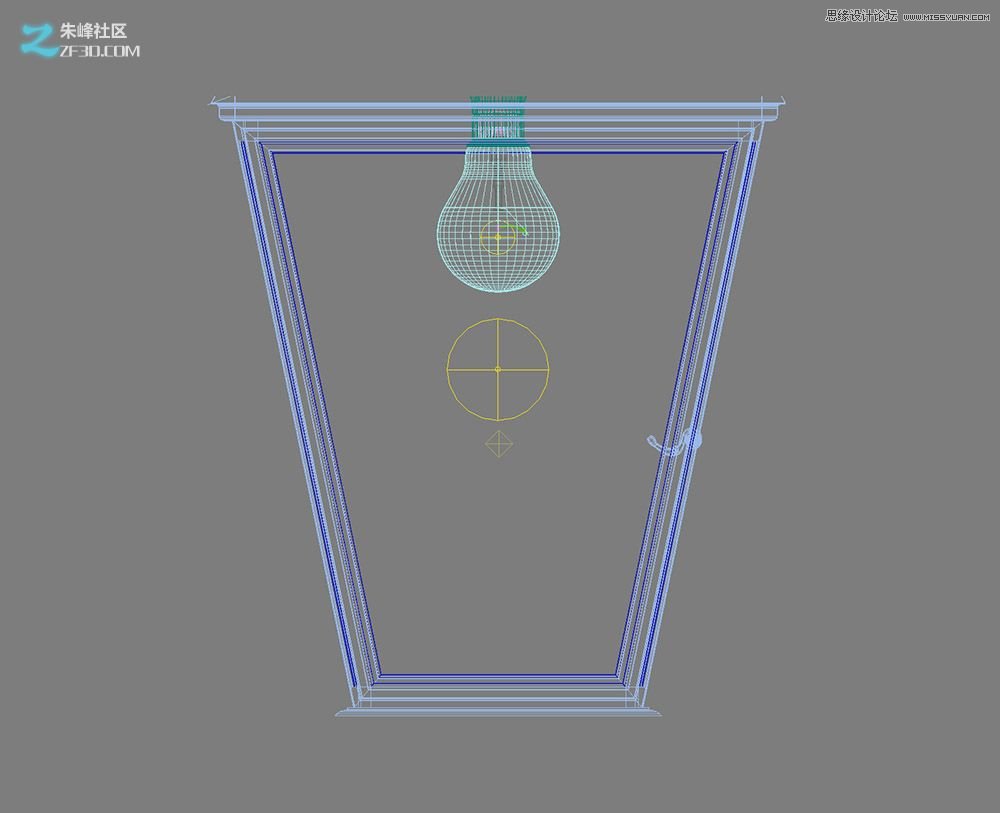 3dmax制作欧式风格的墙壁路灯效果,PS教程,图老师教程网