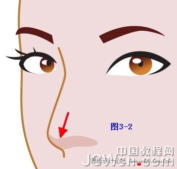 Illustrator插画人物系列之清纯美女的绘制,PS教程,图老师教程网