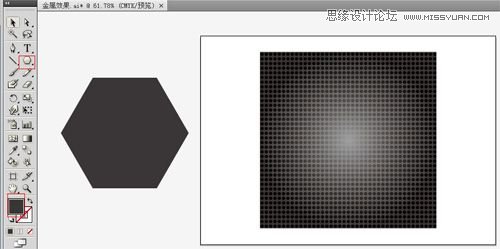 Illustrator多边形工具绘制质感素材,PS教程,图老师教程网