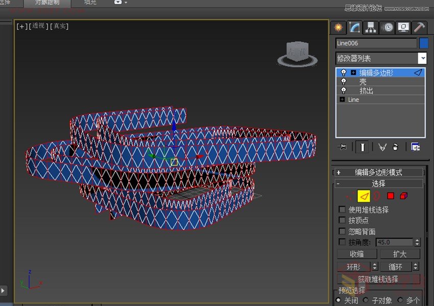 3DMAX制作逼真的环形建筑效果图教程,PS教程,图老师教程网