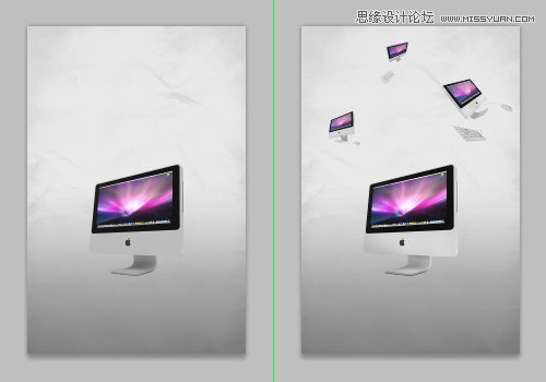 Photoshop合成教程：APPLE海报设计教程,PS教程,图老师教程网