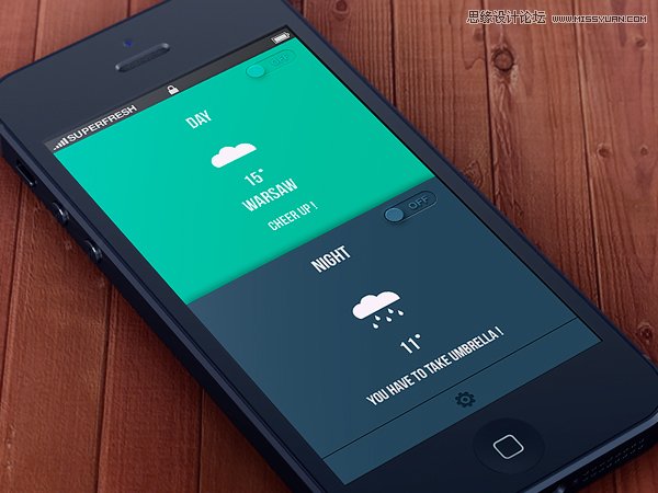 49款优秀的天气类APP界面设计欣赏,PS教程,图老师教程网