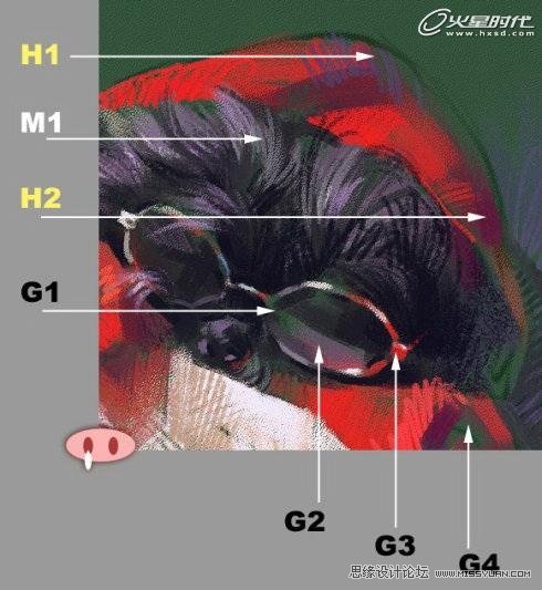 绘画的技巧：色彩规律全面解析,PS教程,图老师教程网