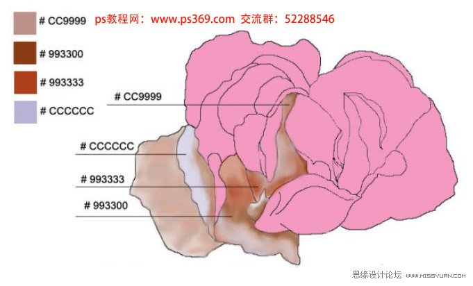 Photoshop绘制母亲节康乃馨教程,PS教程,图老师教程网